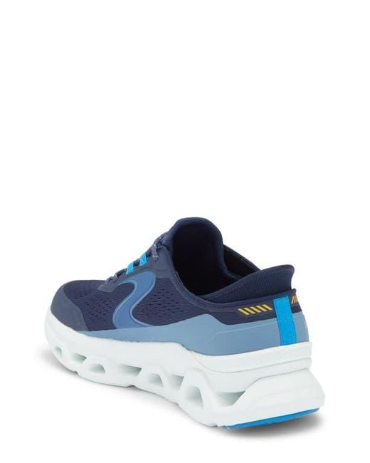 Skechers Blue Glide-Step Slip-On Sneaker for men