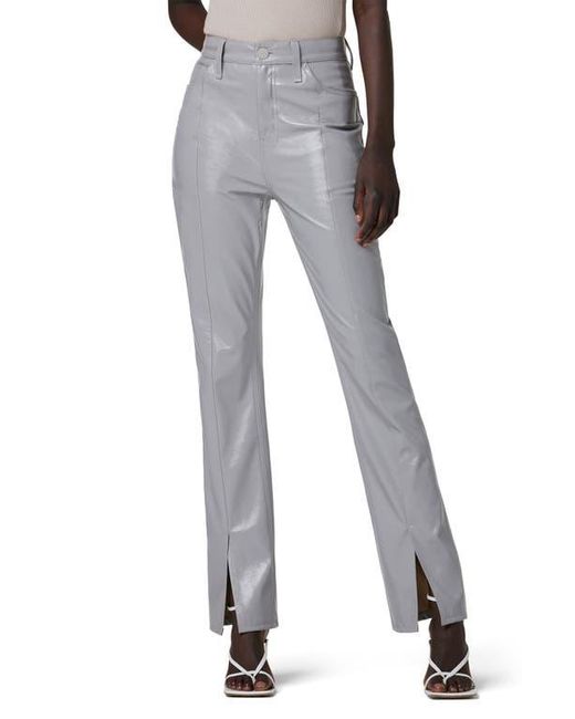 Hudson Gray Harlow Ultrahigh Waist Split Hem Bootcut Jeans