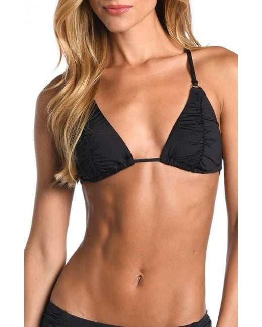 Sunshine 79 Black Triangle Slider Bikini Top