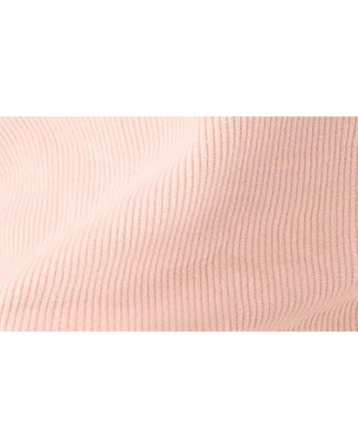 Faherty Brand Pink Corduroy Drawstring Shorts