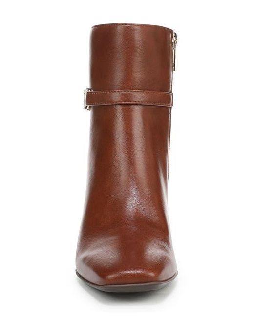Naturalizer Brown Nanette Square Toe Boot