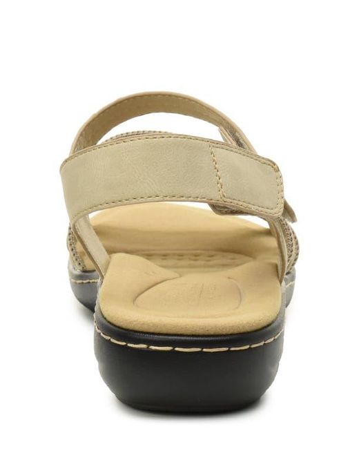 Taryn Rose Metallic Slingback Sandal
