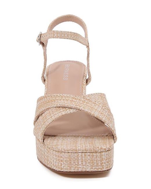 BERNESS Pink Guadalupe Platform Sandal