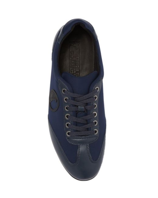 versace nappa leather sneaker