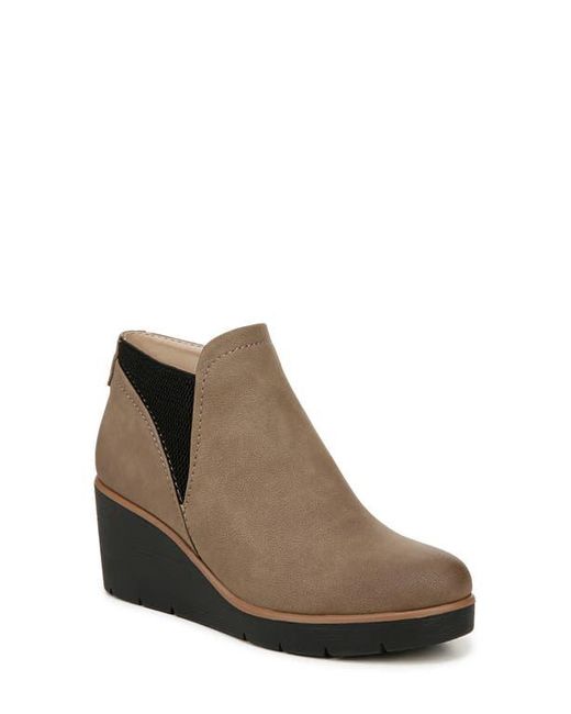 Naturalizer Brown Affirm Wedge Bootie
