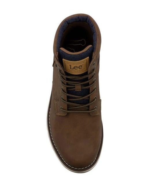 Lee Jeans Brown Hudson Boot for men
