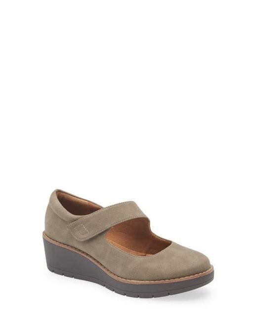 EuroSoft Brown Franlee Mary Jane Flat