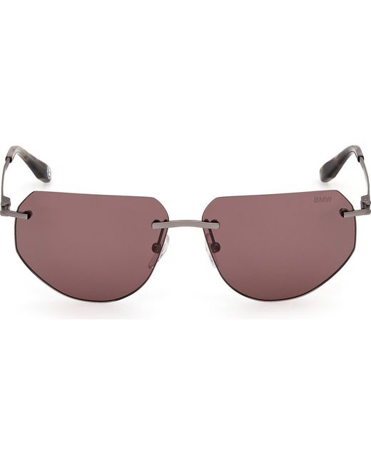BMW Purple 59Mm Sunglasses for men