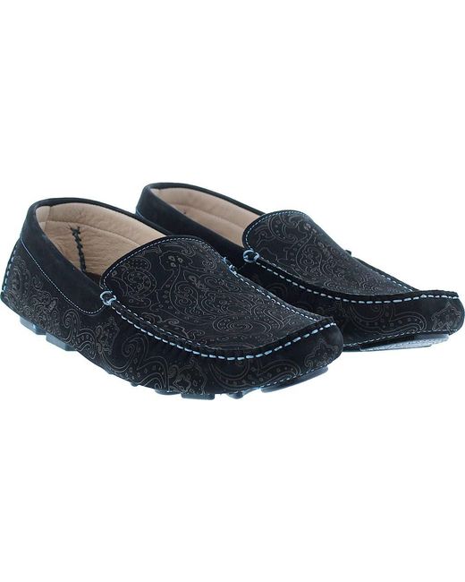 Robert Graham Blue Soprano Driving Loafer for men