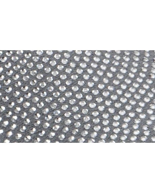 White Mountain Gray Bellamy Crystal Embellished Clog