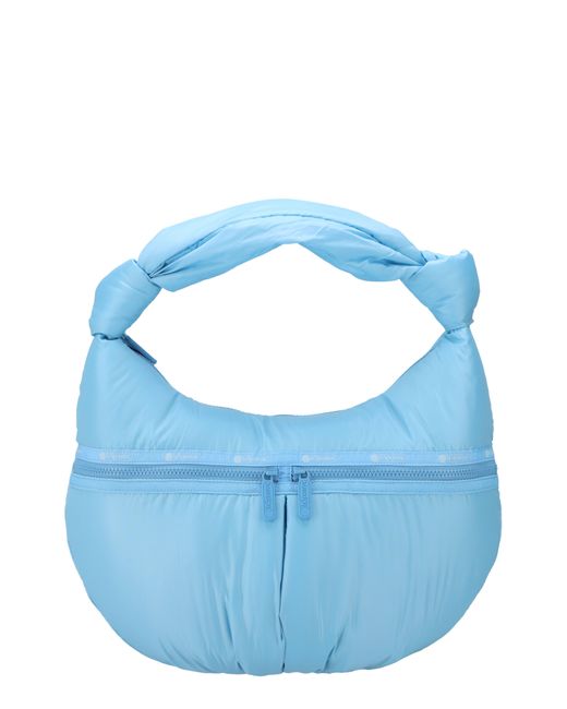 LeSportsac Blue Zip Hobo Bag