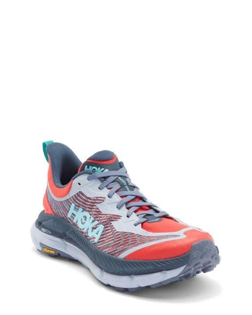 Hoka One One Blue Mafate Speed 4 Trail Running Shoe for men