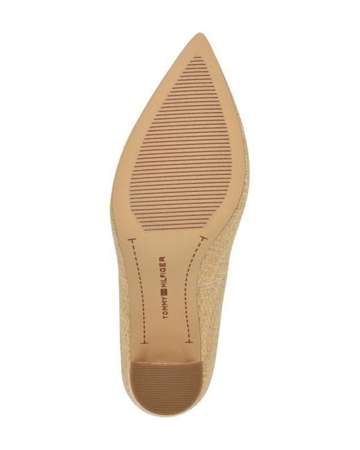 Tommy Hilfiger Natural Abilene Pump