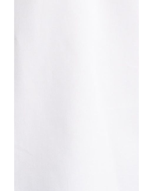 Wit & Wisdom White Roll Tab Button-Up Shirt