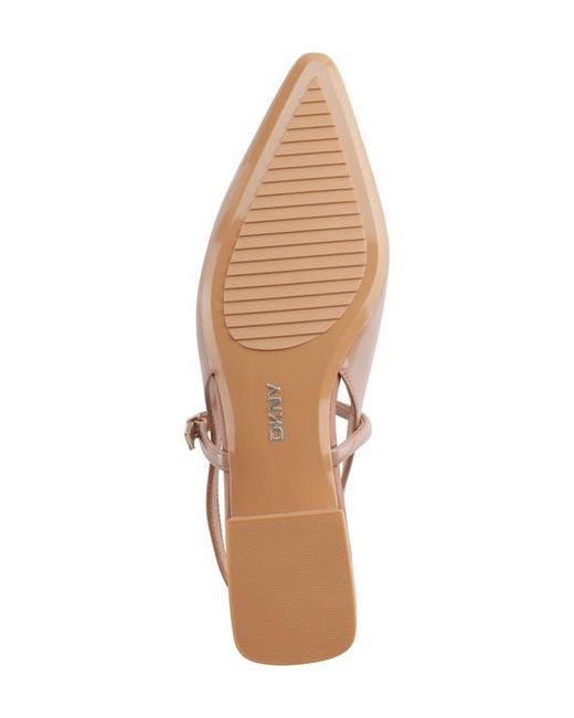 DKNY Pink Cairo Slingback Flat