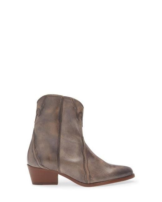 Free People Brown New Frontier Western Bootie