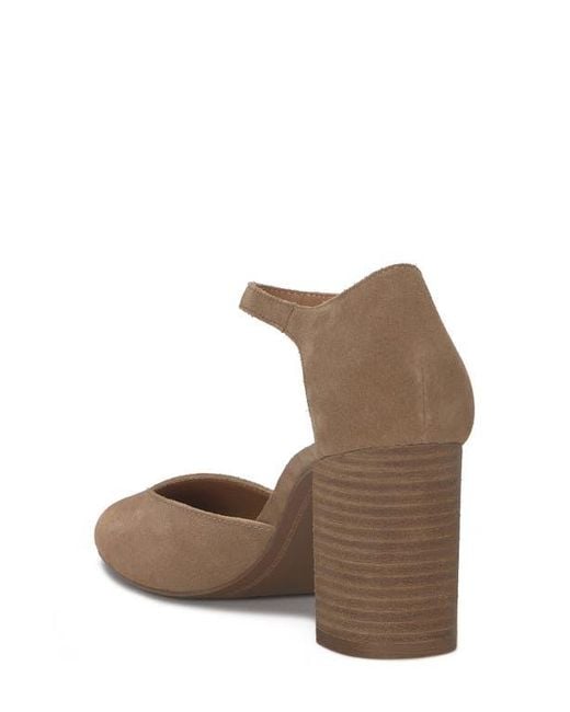 Lucky Brand Brown Kanira Ankle Strap Pump