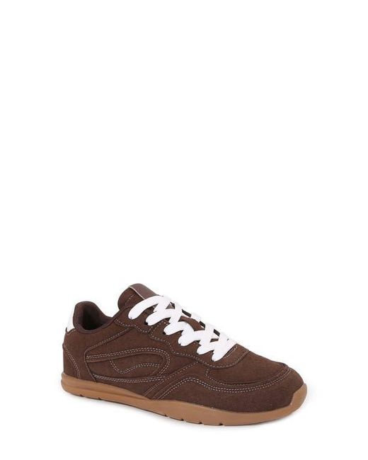 BERNESS Brown Low Top Sneaker