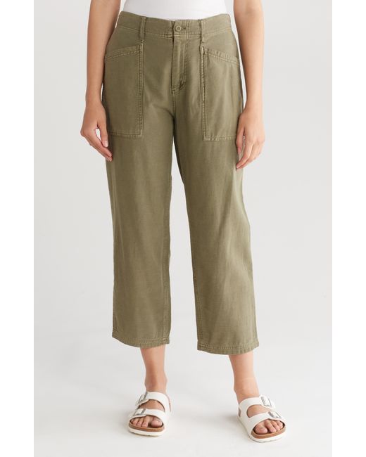 Lucky Brand Green Easy Pocket Utility Pants