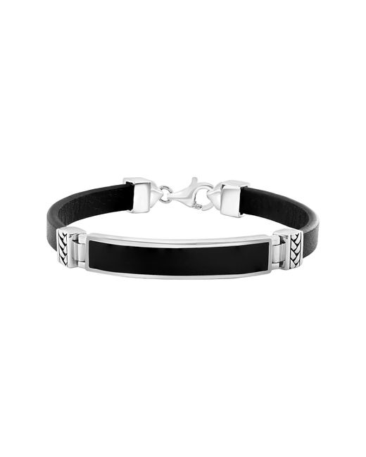 Effy Black Sterling Silver & Onyx Bracelet for men