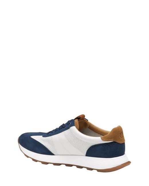 Johnston & Murphy Blue Kinnon T-Toe Sneaker for men