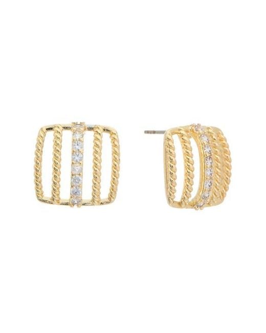 Juvell Natural Open Stud Earrings