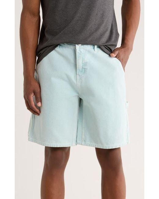Wesc Blue Carpenter Shorts for men