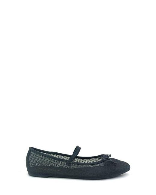 Kenneth Cole White Myra Mesh Ballet Flat