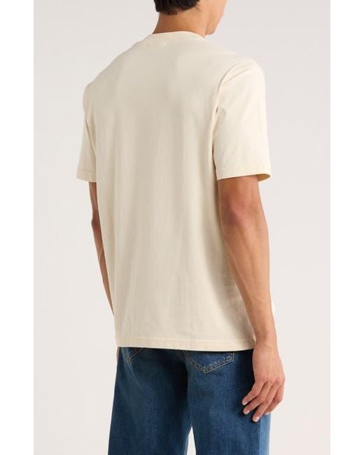 NN07 Natural Adam Embtee Graphic T-Shirt for men