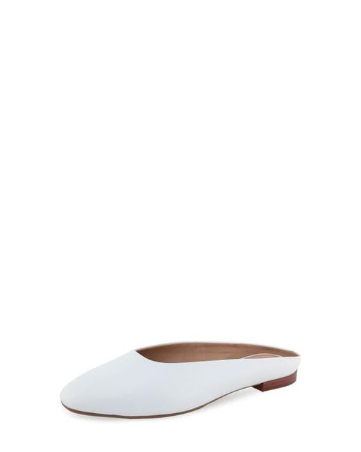 Aerosoles White Amara Mule