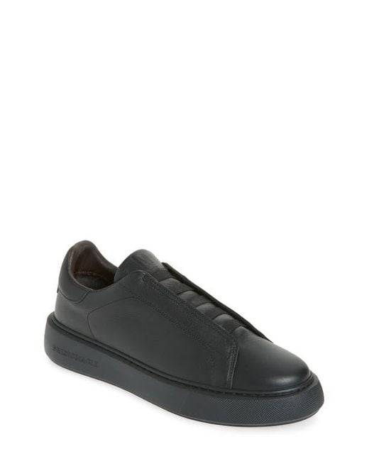 Bruno Magli Black Lisbon Slip-On Sneaker for men