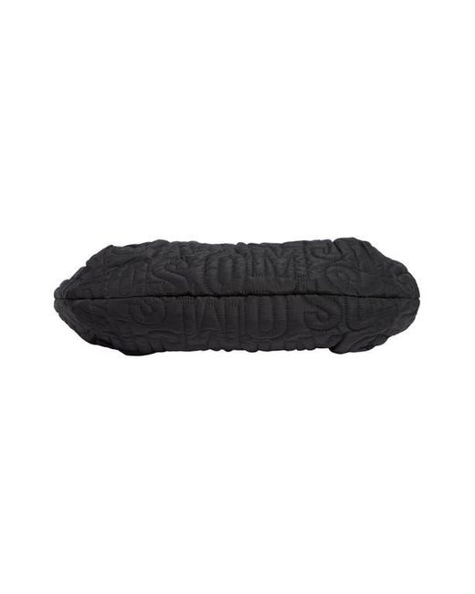 Marc Jacobs Black Jumbled Logo Workwear Nylon Crossbody Bag