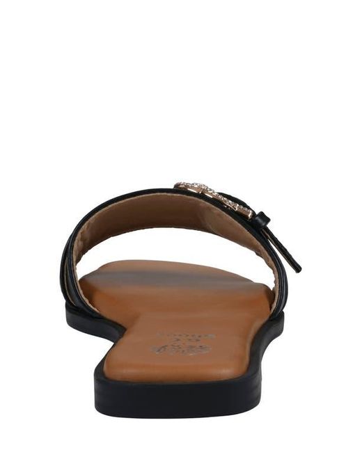 Gc Shoes Black Kenna Slide Sandal