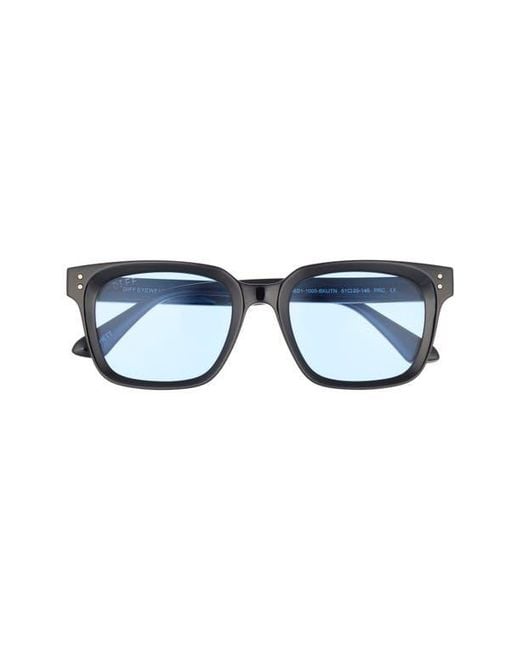 DIFF Blue Rhett 51Mm Square Sunglasses for men