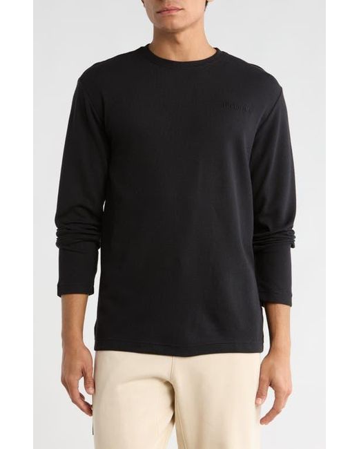 Hurley Black Textured Thermal Sweater for men