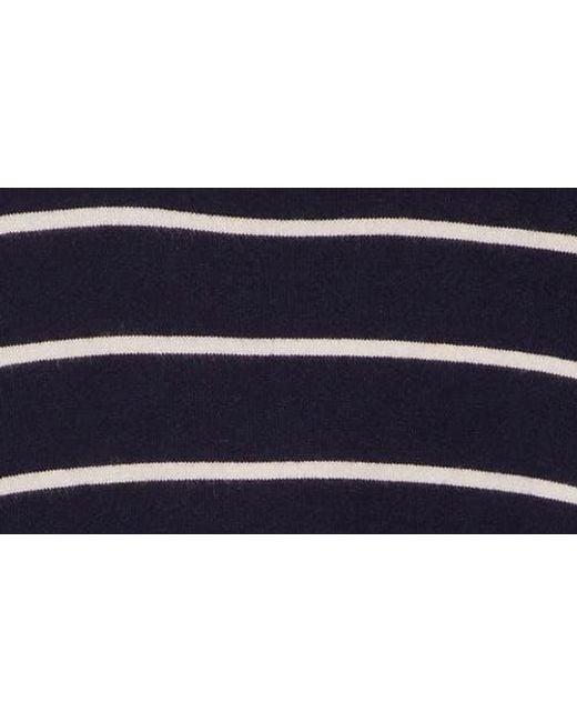 Max Studio Blue Drawstring Sweater