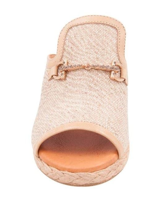 Andre Assous Pink Nomi Wedge