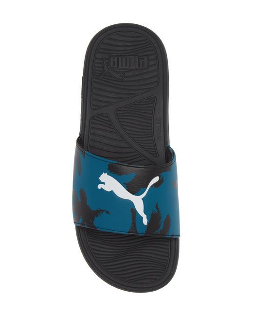 PUMA Blue Cool Cat 2.0 Slide Sandal for men