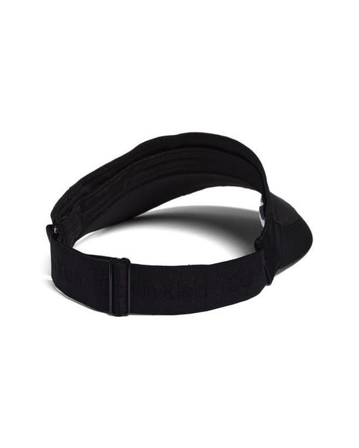 Calvin Klein Black Mesh Panel Visor