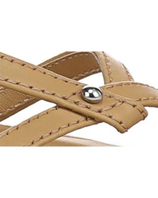 Vince Metallic Marilyn Ankle Strap Sandal