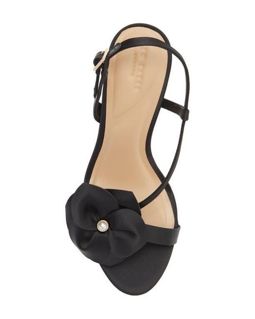 Ted Baker Black Slingback Sandal