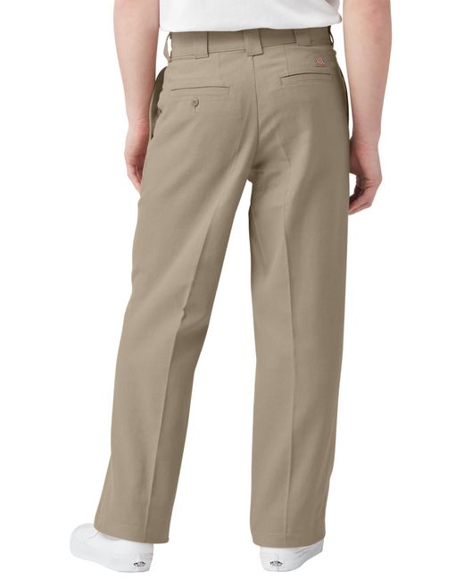 Dickies Gray Chatom Pleated Pants for men