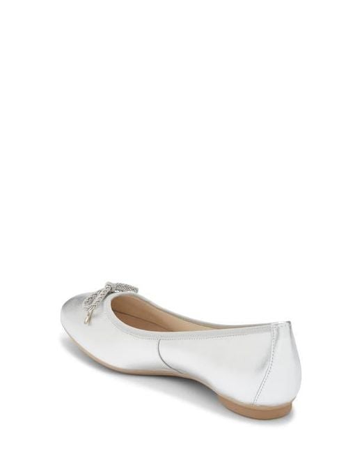 Paul Green White Rylan Ballet Flat