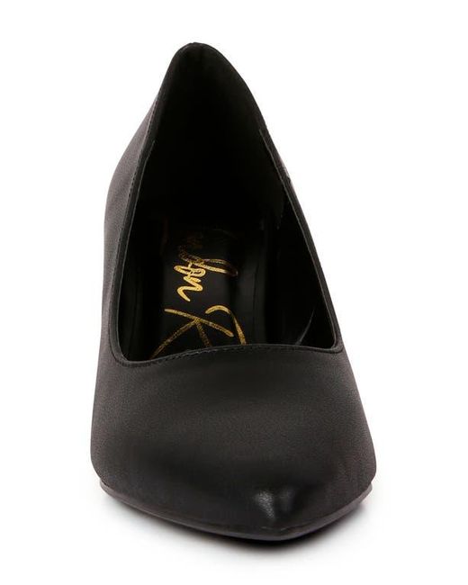 LONDON RAG Black Casey Pump