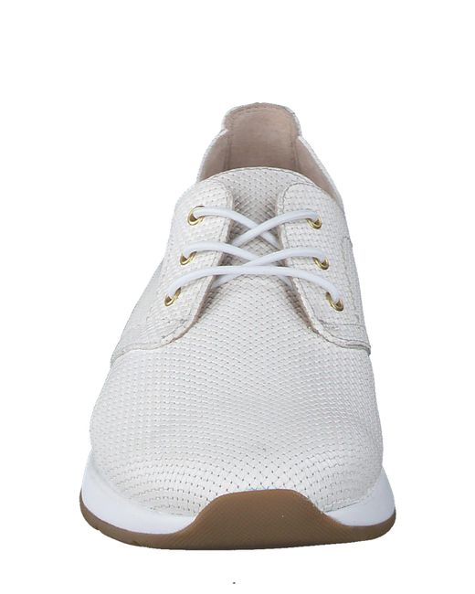 Paul Green Isabella Oxford In Off White At Nordstrom Rack