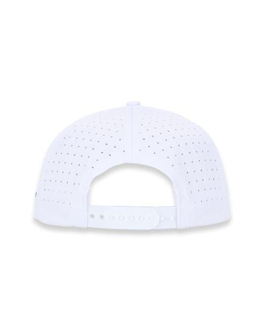Waggle White Waddle Wedge Baseball Cap for men