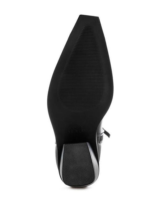 LONDON RAG Black Jeffers Western Bootie