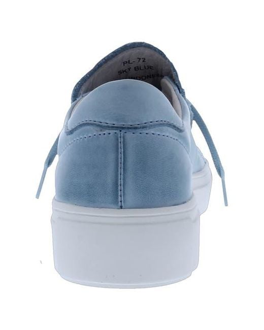 Blackstone Blue Slip-On Sneaker