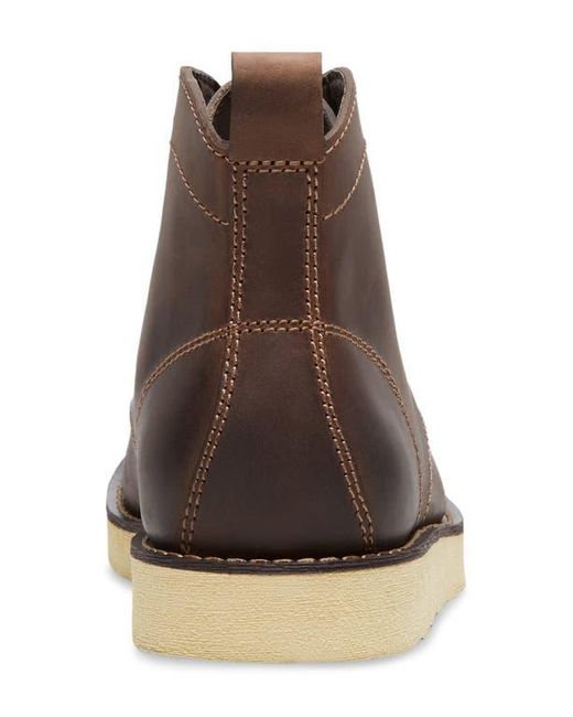 Eastland Brown Jackman Memory Foam Leather Lace-Up Boot for men