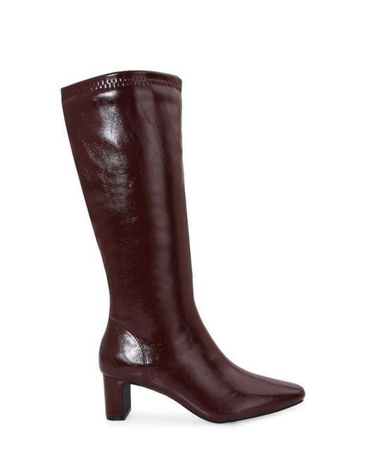 BERNESS Red Square Toe Boot
